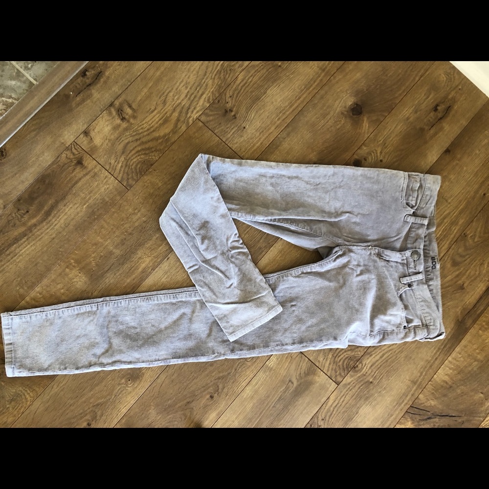 Light grey corduroy pants